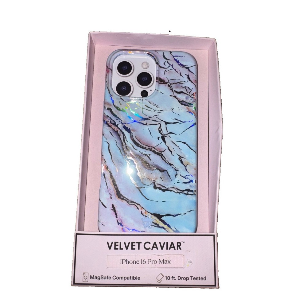 VELVET CAVIAR MagSafe Case for Apple iPhone 16 Pro Max - Holo Moonstone